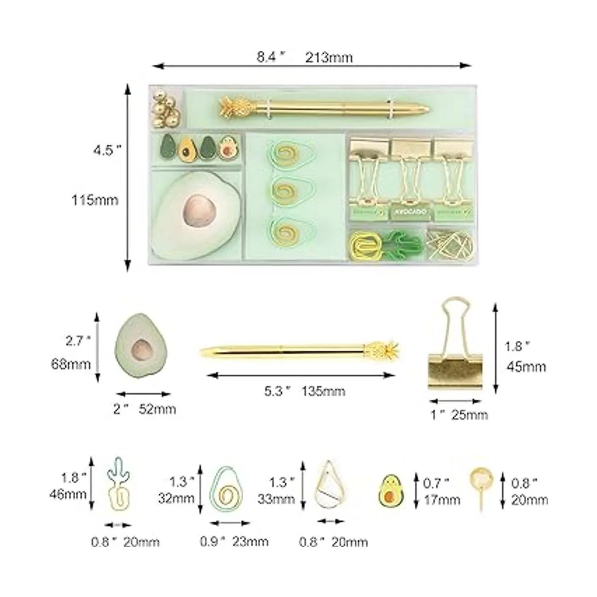 Clips de carpeta para papeleo pasadores de empuje clips_2