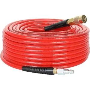 Hromee 14Inch x 100 Feet Polyurethane Air Hose with Bend_1