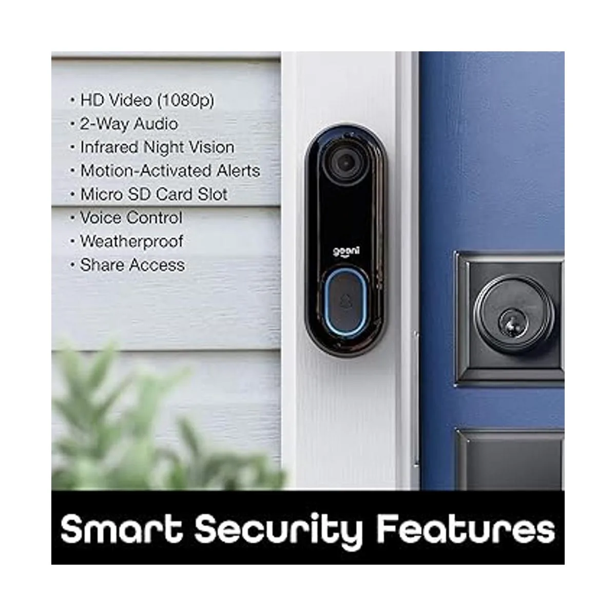 Geeni Timbre de video Calidad de video HD 1080p_2