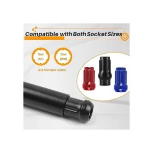 MIKKUPPA 2 tuercas estriadas de 6 puntos para llaves de_3