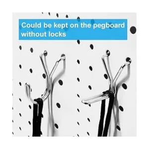 Ganchos para tablero de clavijas no se caen para garaje_3