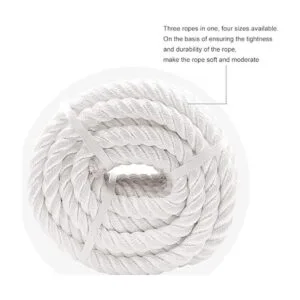 Aoneky Cuerda torcida de nailon de 12 58 34 78