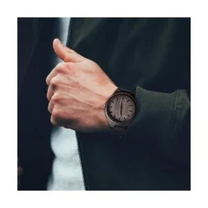 Fodiyaer Reloj de madera grabado personalizado regalo