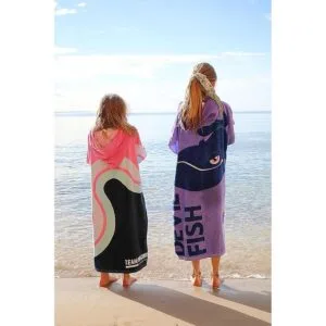 TEAM MAGNUS Toallas de baño para niños toalla con capucha_3