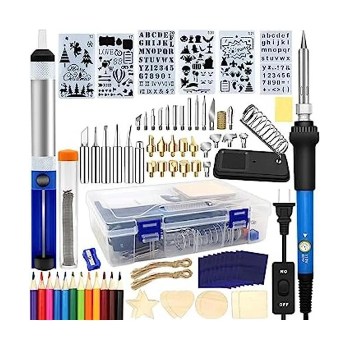 Kit de combustión de madera 95 unidades bolígrafo de_1