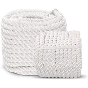 Aoneky Cuerda torcida de nailon de 12 58 34 78