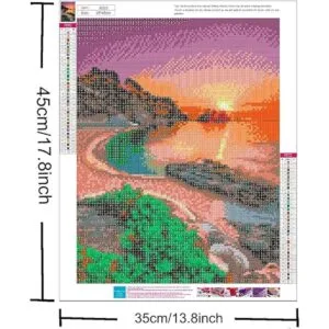 LVIITIS Pintura de diamante 5D por números kits de