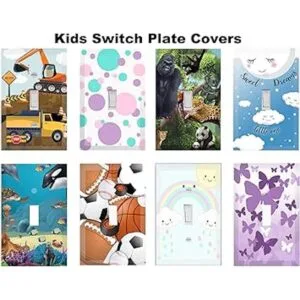 Placa de cubierta de interruptor de luz para habitación de_5