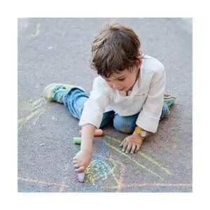 Feela Juego de 162 unidades de tiza para acera de 18_4