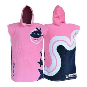 TEAM MAGNUS Toallas de baño para niños toalla con capucha_2