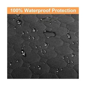 Mancro Funda de asiento de coche para perro para asiento_3