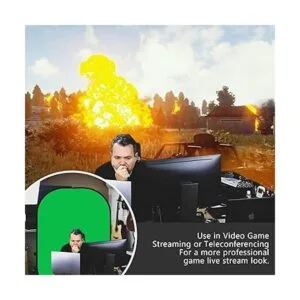 Neewer Telón de fondo plegable Chromakey de 5 x 7 pies con_2