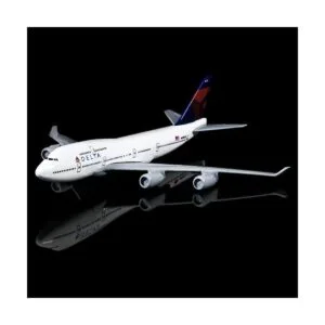 24Hours Delta Boeing 747 Modelos de avión de aleación de_3