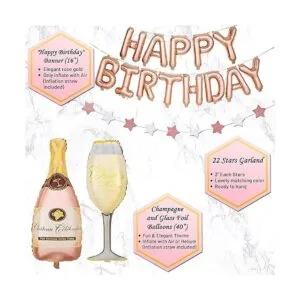 PartyHooman Decoraciones de cumpleaños número 30 para_3