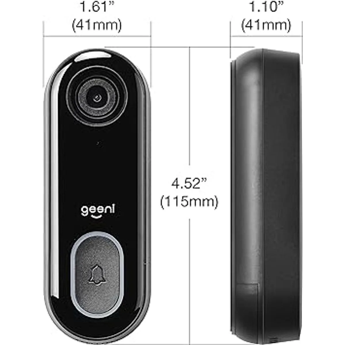 Geeni Timbre de video Calidad de video HD 1080p_6