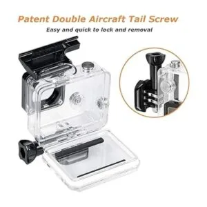 HONGDAK Carcasa impermeable para GoPro Hero 433 funda_4