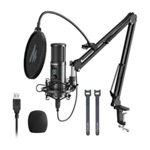 MAONO Micrófono USB con silencio de un solo toque y_1