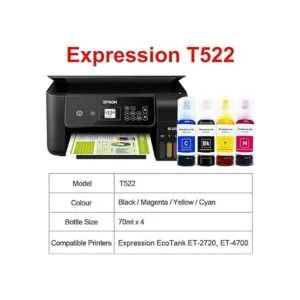 Seogol T522 Kits de botellas de tinta de repuesto