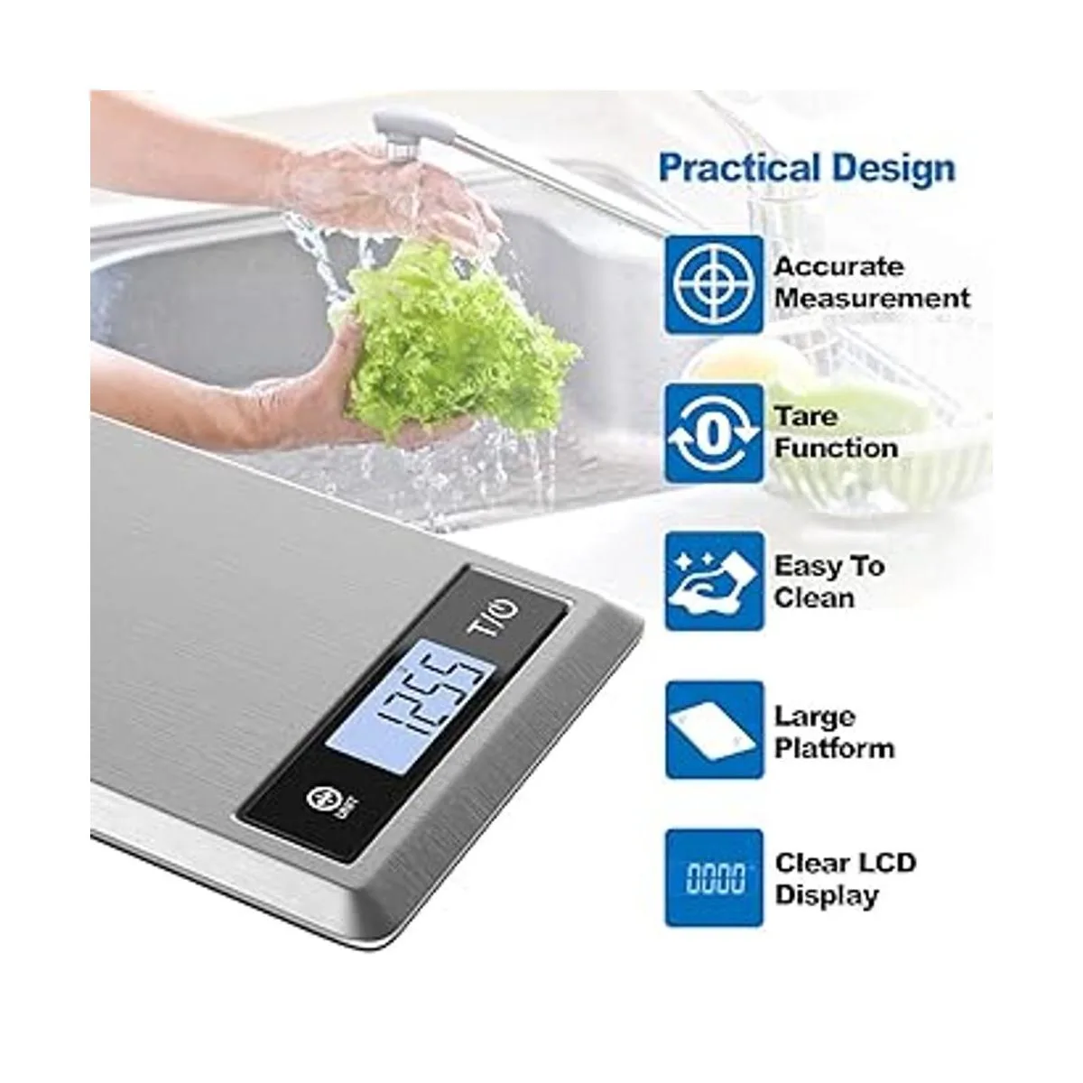 RENPHO Báscula digital de alimentos báscula de cocina de_4