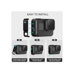 ParaPace Puerta lateral de repuesto para GoPro Hero 8_5