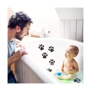 Adhesivos antideslizantes para bañera con estampado de_3