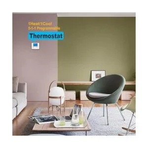 Termostatos termostato programable Suuwer de 511 día para