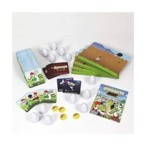 Juego de guerra de pollo ThinkFun y Brainteaser para niños_2