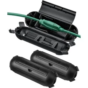 DEWENWILS Paquete de 3 fundas de seguridad para cable de_1