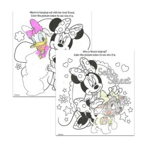 Disney Minnie Mouse y Mickey Mouse Imagine Ink Juego de_2
