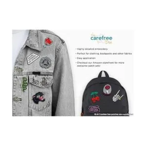 The Carefree Bee Parches para planchar en ropa Juego de_2