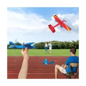 HAWKS Work Avión RC de 2 canales avión RC listo para_6