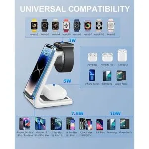 Estación de carga inalámbrica para Apple cargador_2