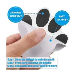 Adhesivos antideslizantes para bañera con estampado de_4