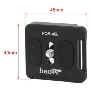 Haoge PQR40L Placa universal de liberación rápida para_3