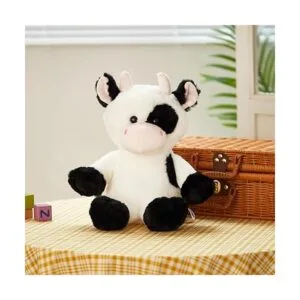 Glow Guards Juguete de peluche suave de vaca con luces de_2