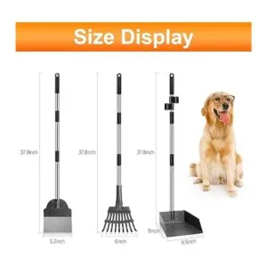 LUFFWELL Pooper Scooper 41.8 Dog Pooper Scooper for_2