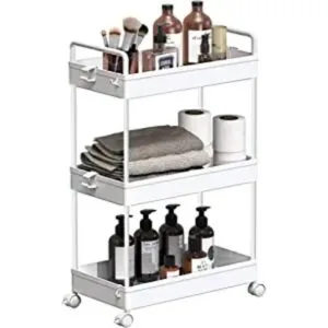 Carrito de almacenamiento SOLEJAZZ con ruedas organizador_1