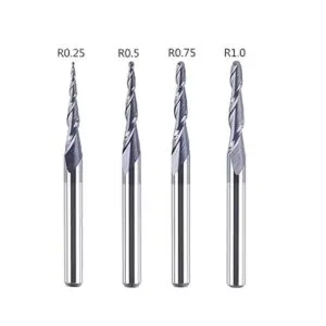 SpeTool 4 unidades por paquete de puntas R0.25 1.0 de