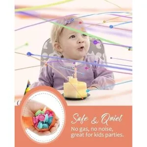 Battife Paquete de 20 serpentinas Coloridas paletas de_4