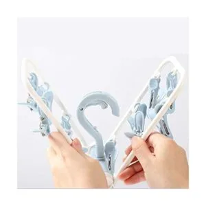 Percheros de secado de ropa pequeños plegables y_3