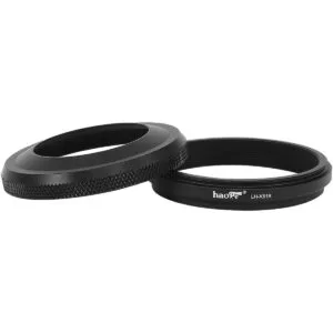 Haoge 2 en 1 Parasol de metal ultrafino con anillo_2