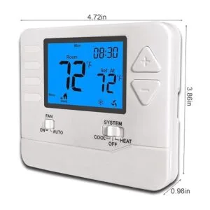 Termostatos termostato programable Suuwer de 511 día para