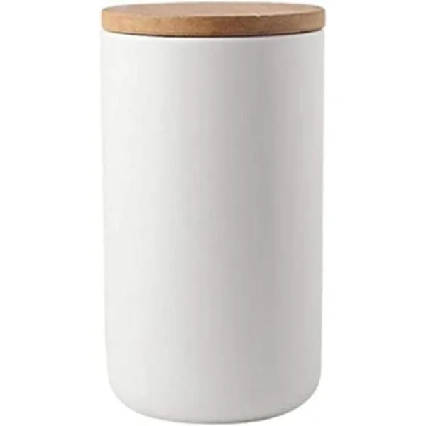 Tarro de cerámica de almacenamiento de alimentos de diseño_1