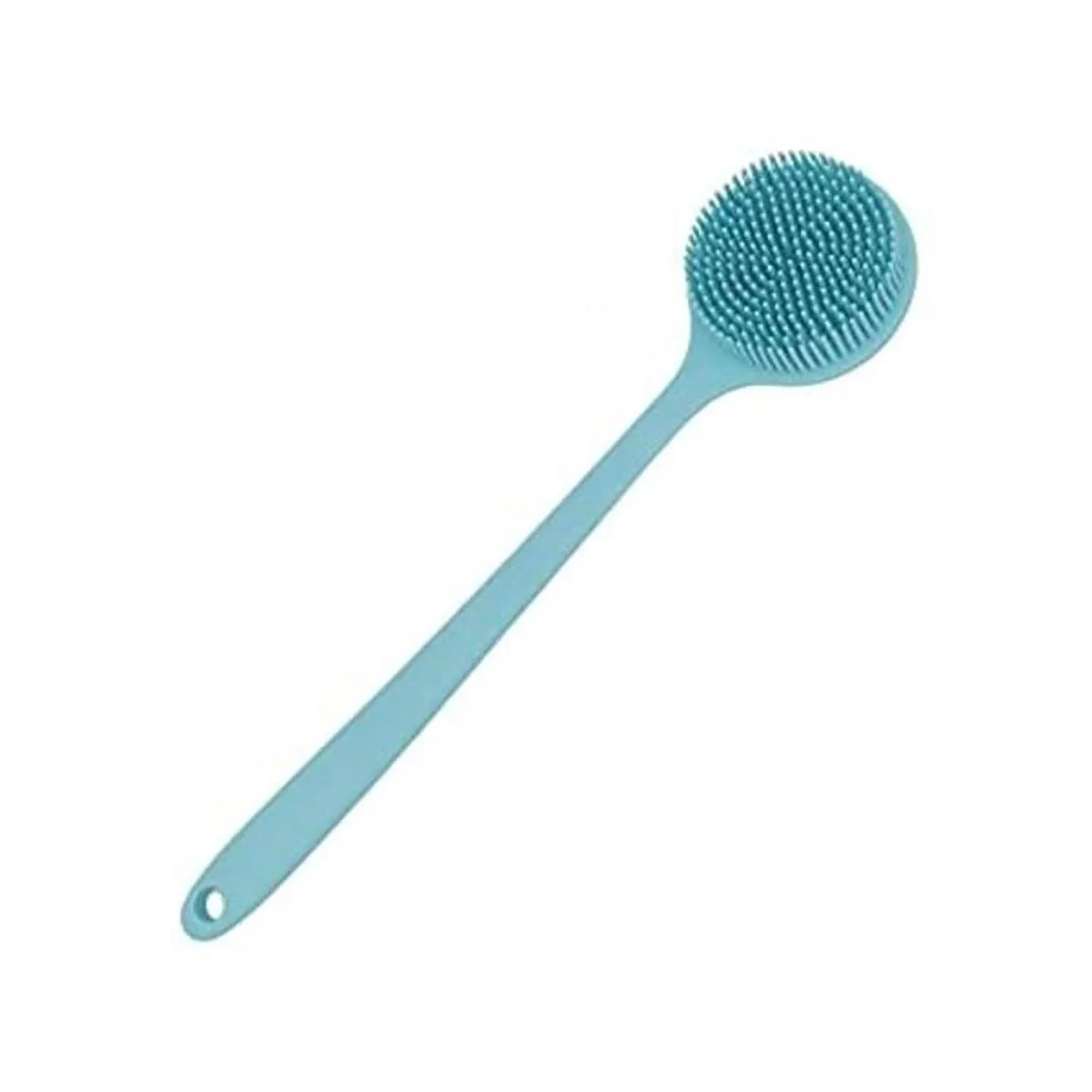 DNC Cepillo corporal de silicona suave para ducha con_1