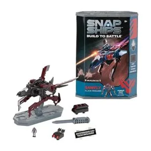 PlayMonster Snap Ships Nave Sawfly K.L.A.W. Minelayer._3