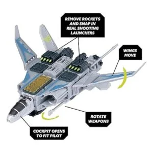 PlayMonster Snap Ships Sabre XF23 Interceptor_5