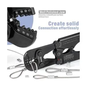 IWISS Herramienta de prensado de cuerda de alambre para_3