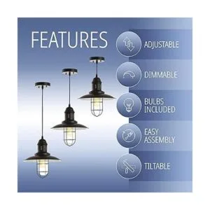 JONATHAN Y JYL9537A Deere Lámpara de jaula de hierro_5