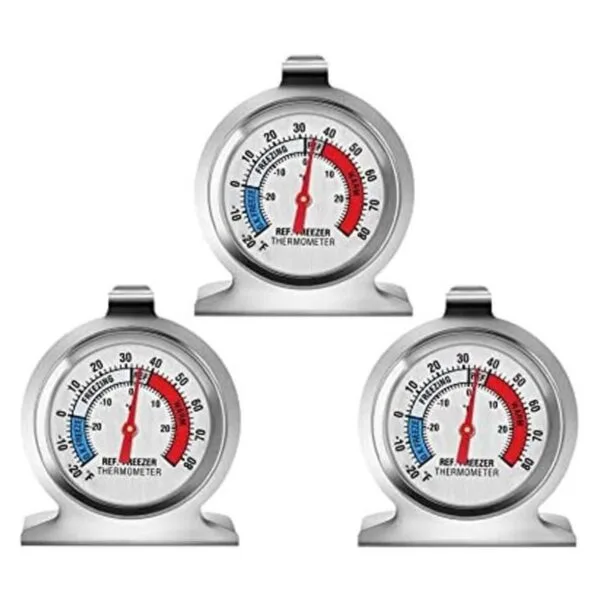 Paquete de 3 termómetros para refrigerador termómetro de_1