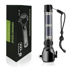 Serjur 8 en 1 luz flash multifunción linterna recargable_1